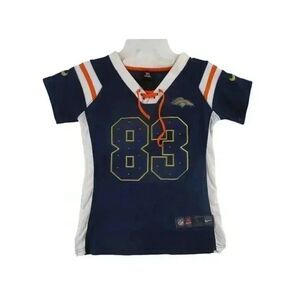 NFL Denver Broncos Eli Manning Women's Navy & Orange Jersey